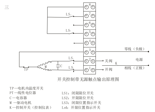 341執(zhí)行器接線(xiàn)圖